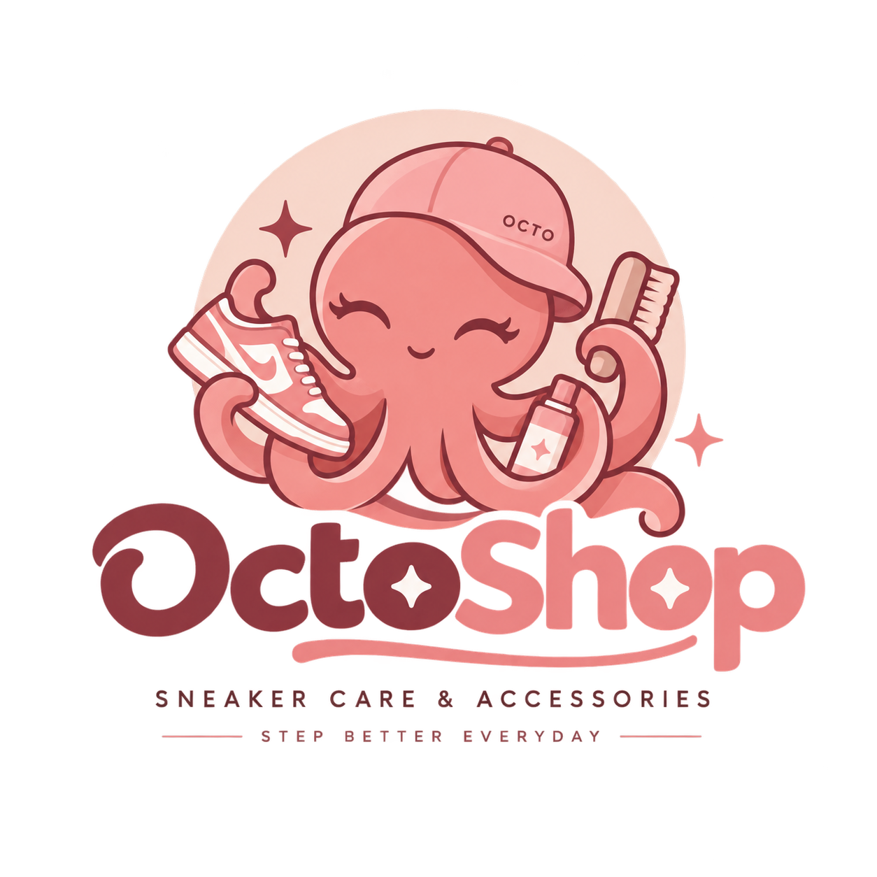 OctoShop brand mascot